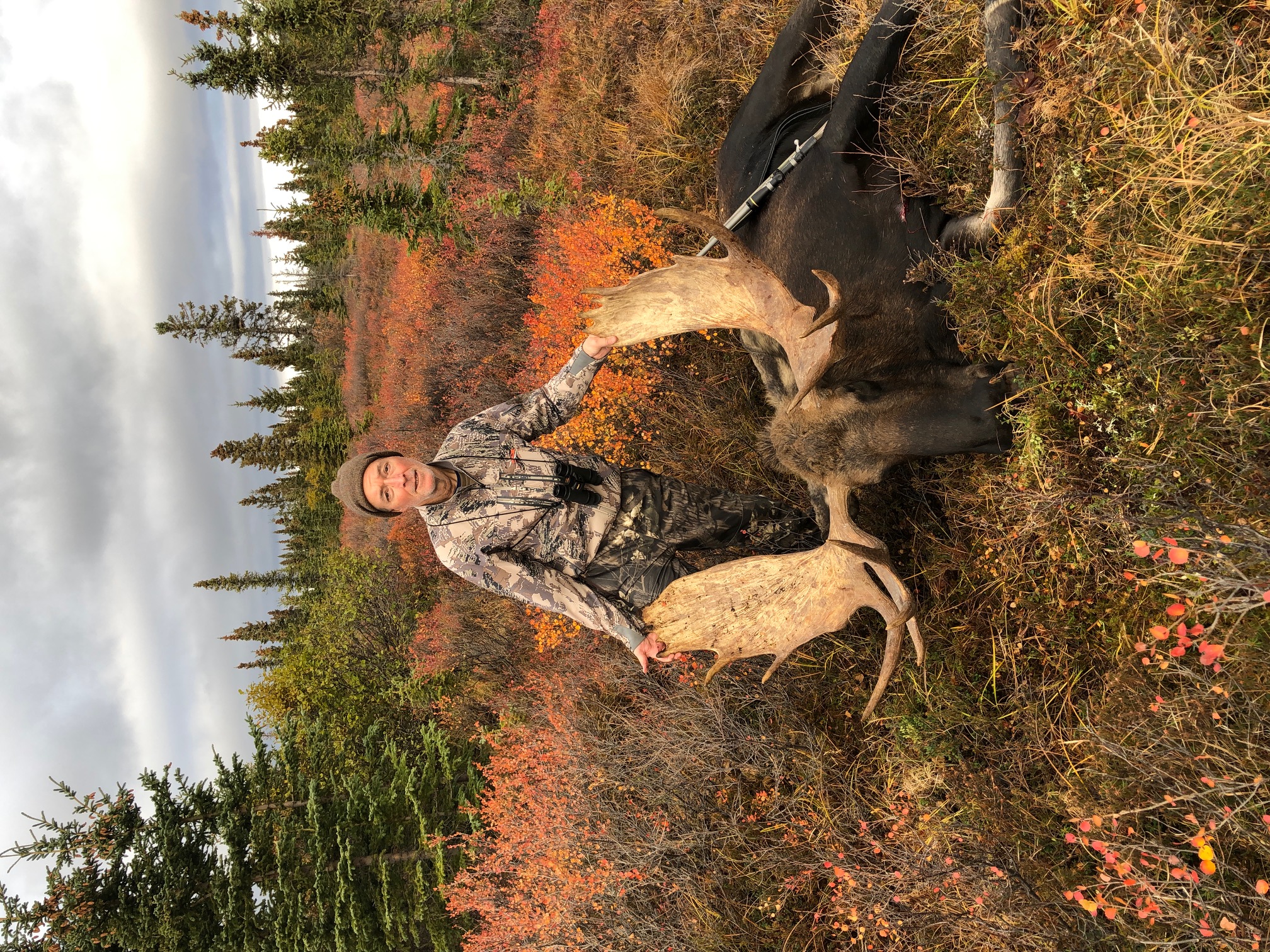 55 inch moose down Sept 20 2022 me standing.JPG