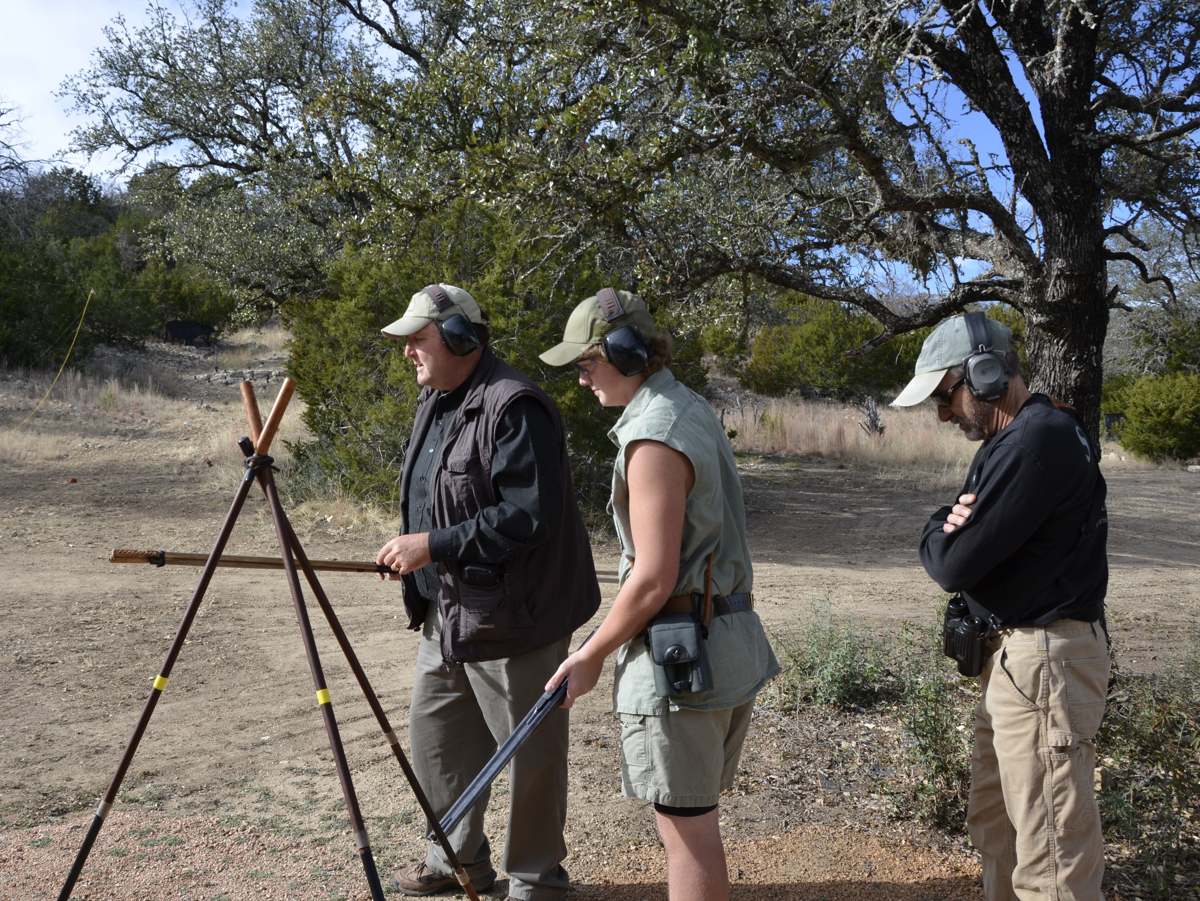 Hunter Age 14 with Dr Kevin Robertson and Monty K.jpg