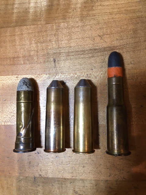 Original Snider cartridge, reloads and 577-450 MH  .JPG