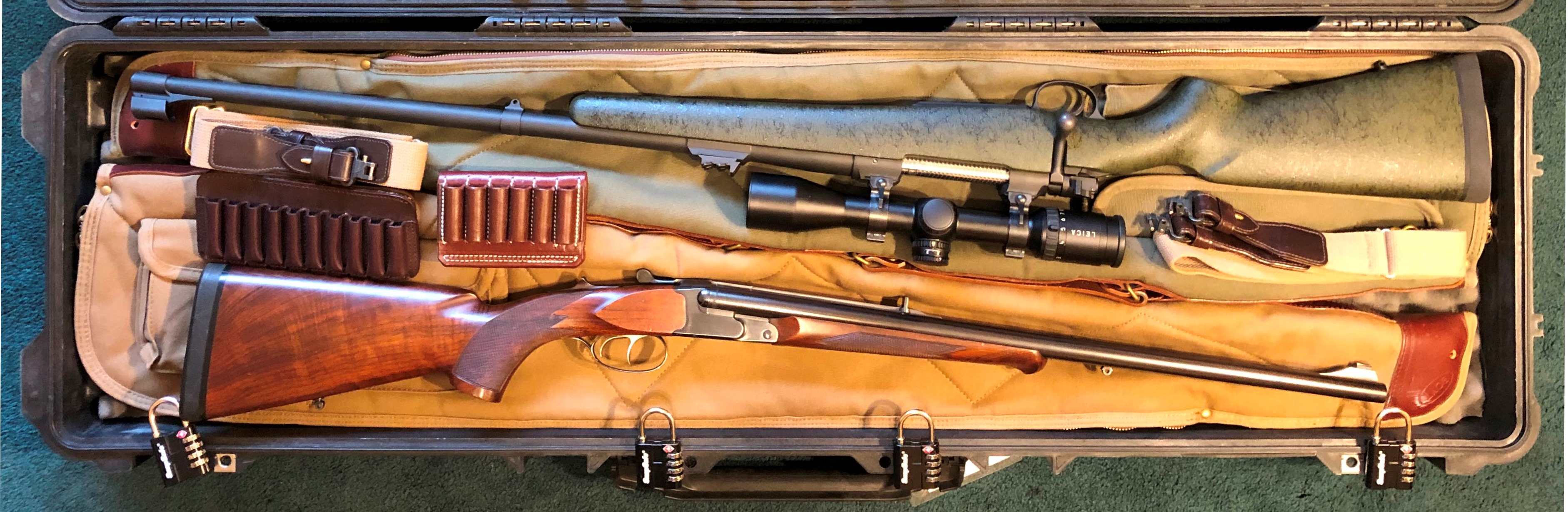 Pelican 1750 with Weatherby .300 Wby & Krieghoff .470 NE.jpg