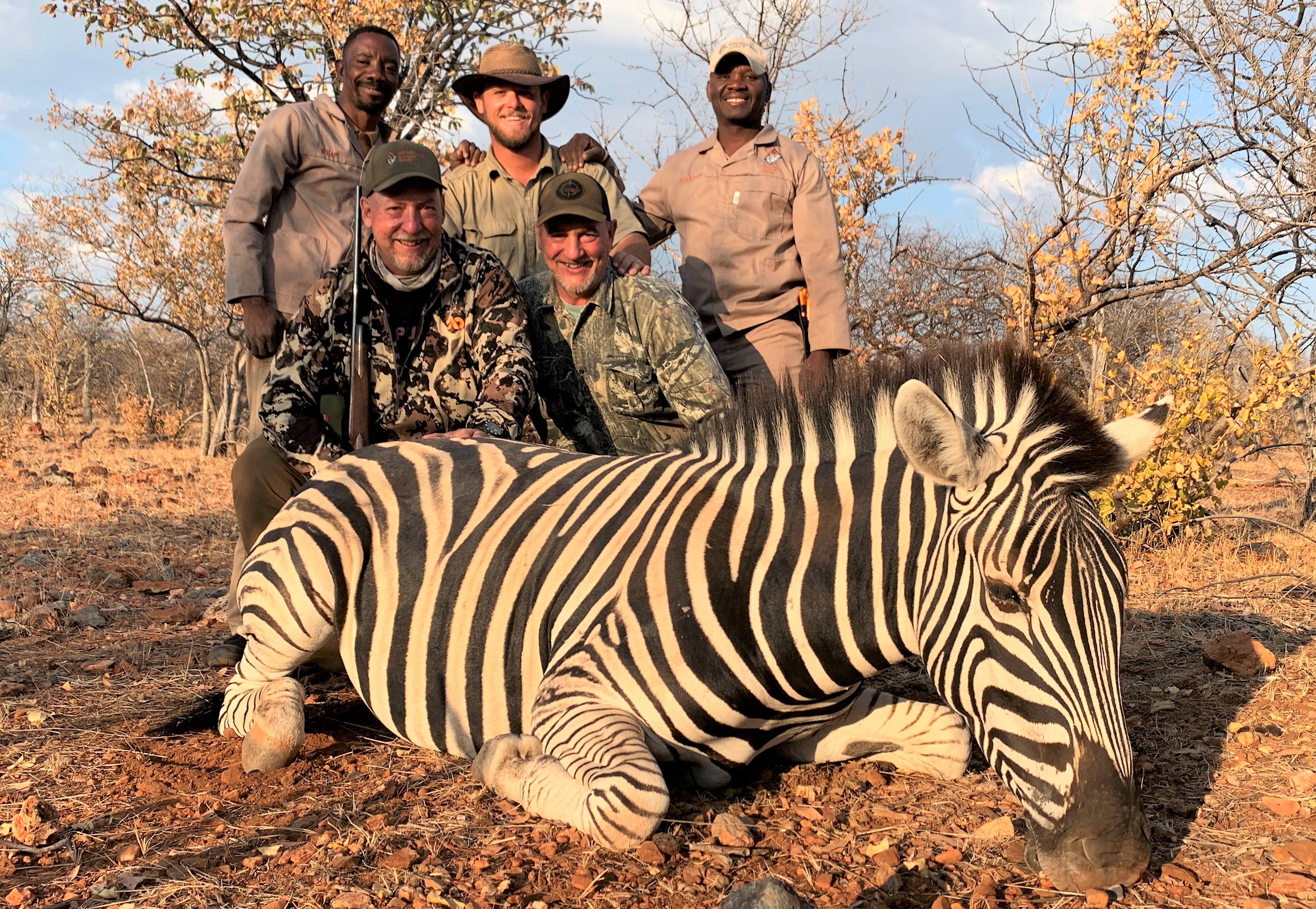 The Team and My Burchell Zebra.jpeg