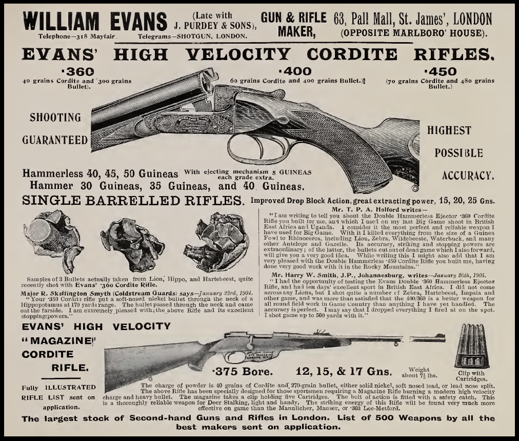 William Evans Cordite Rifles #1.png