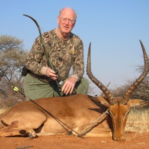 Bow Hunting Impala in Namibia