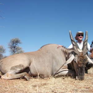 Cape Eland Hunting in Namibia