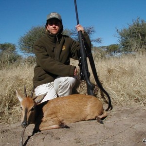 Gray Duiker Hunting in Namibia