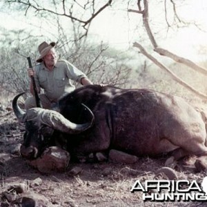 Ernest Hemingway  1950 Hunting Cape Buffalo