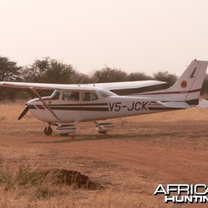 Plane on Runway