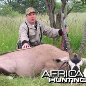 Hunting Gemsbok in Namibia