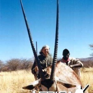 Hunting Gemsbok in Namibia