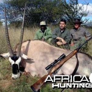 Hunting Gemsbok in Namibia