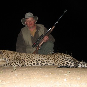 Hunting Leopard in Namibia