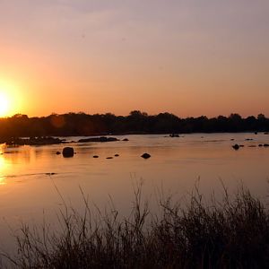 Sunset in Zambia