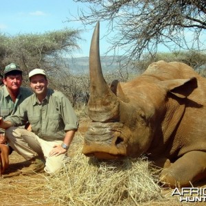 Hunting White Rhino