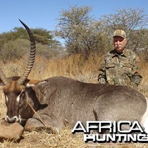 Hunting Waterbuck