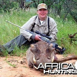 Hunting Warthog Namibia