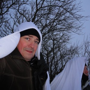 Goose hunting near Ribe in Denmark