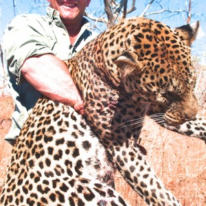 Leopard- Piti River, Tanzania.