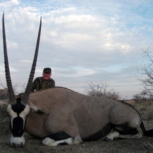 Hunting Gemsbok in Namibia