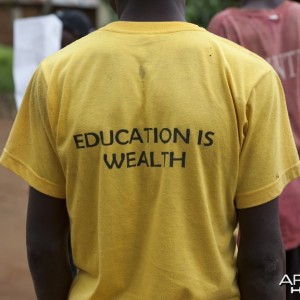 Bugala Education Is Wealth Tshirt, Uganda