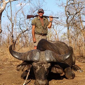 Cape buffalo hunt Tanzania