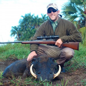 Warthog Taken in Coutada 11, Mozambique, June 2010