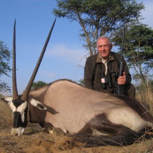 Sergio and his Gemsbuck