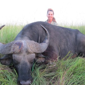 Hunting Nile Buffalo Uganda