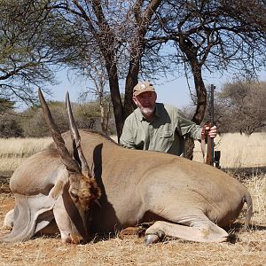 Hunting Cape Eland in Namibia