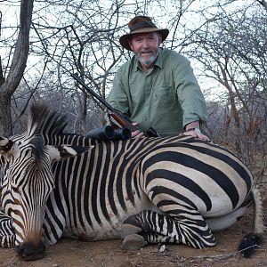 Hunting Mountain Zebra in Namibia