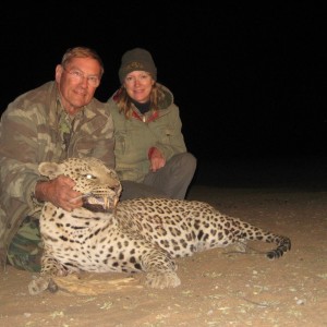 Hunting Leopard in Namibia