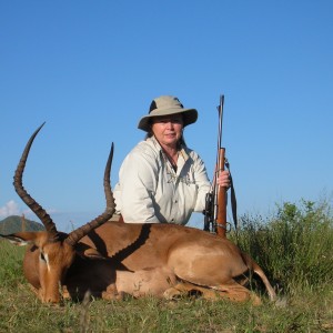 Hunting Impala in Namibia