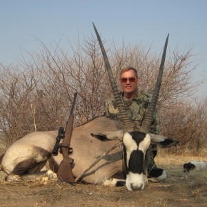 Hunting Gemsbok in Namibia