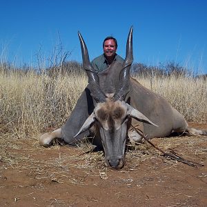 Hunting Cape Eland in Namibia