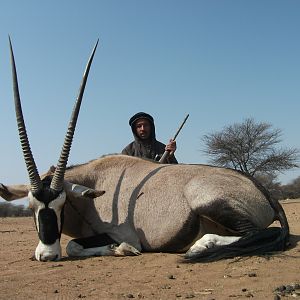 Hunting Gemsbok in Namibia