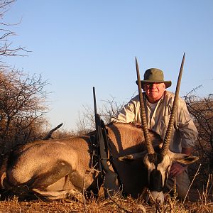 Hunting Gemsbok in Namibia