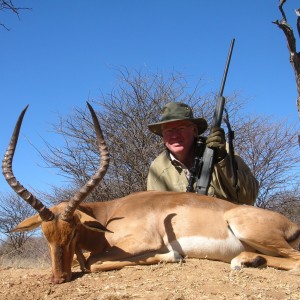 Hunting Impala in Namibia