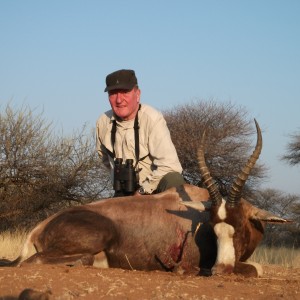 Hunting Blesbok in Namibia