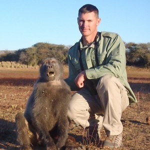 Hunting Chacma Baboon in Namibia