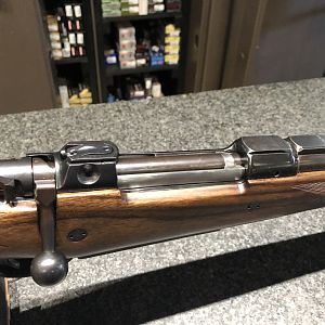 Custom Built 416 Rigby Rifle based on a BRNO ZKK 602 action