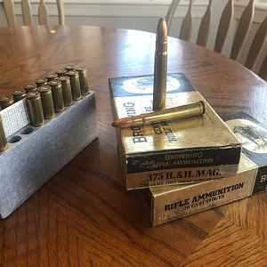 Browning Factory .375 H&H Magnum Ammunition