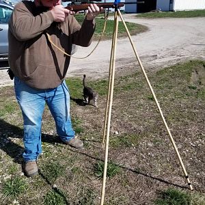 Homemade Shooting Sticks For Under US$20