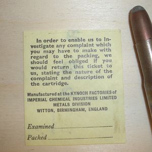 Kynoch Cartridges