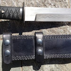 Masterful Forged Tanto