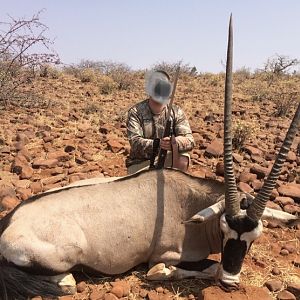 Hunt Gemsbok in Namibia