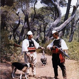 Hunting in rural Albania