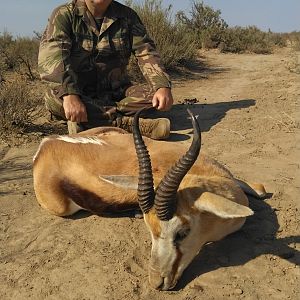 Hunting Springbok in South Africa