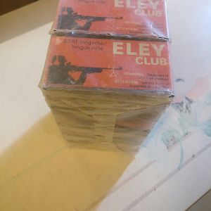 Eley Rifle Club solid 40 grain cartridges