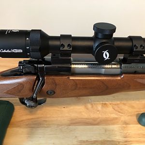 Cabelas/Meopta 3-9 Scope on 30-06 Rifle