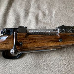 John Rigby & Co 416 Rigby rifle on a Double Square Bridge Magnum Mauser Action