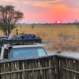 Sunset in Tanzania